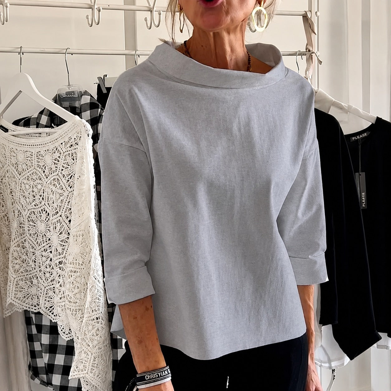 Sofia - Elegantes, locker sitzendes Oberteil für Damen