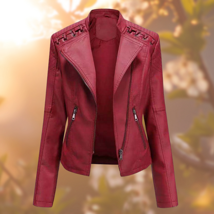 Gloria – Fashionable Leather Jacket