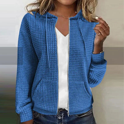 Kristel – Waffle Knit Cardigan