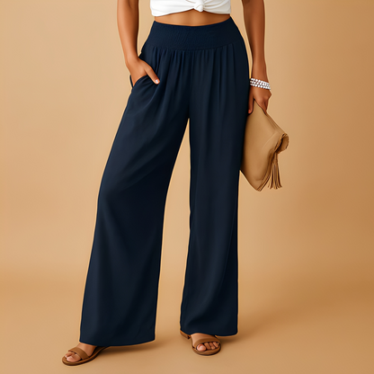 Aldona - Leichte gerade Hosen für Damen