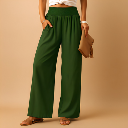 Aldona - Leichte gerade Hosen für Damen