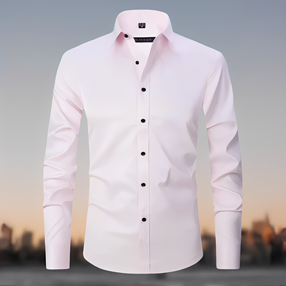 Gaultier - men's long-sleeve shirt made of elastic fabric