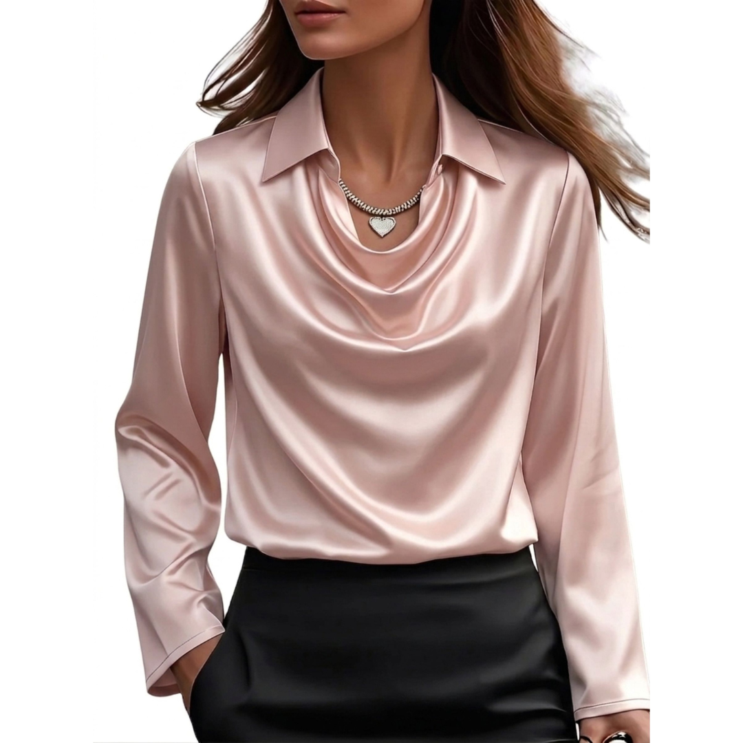 Dionne - Elegante Langarmbluse für Damen