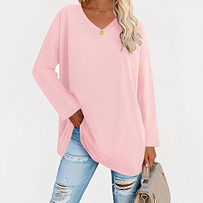 Laëtitia - Stylish, casual women's blouse with long sleeves