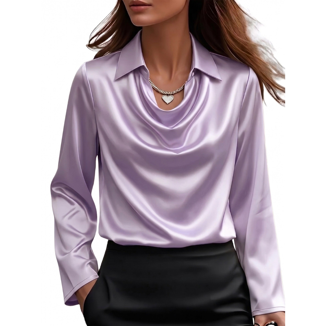 Dionne - Elegante Langarmbluse für Damen