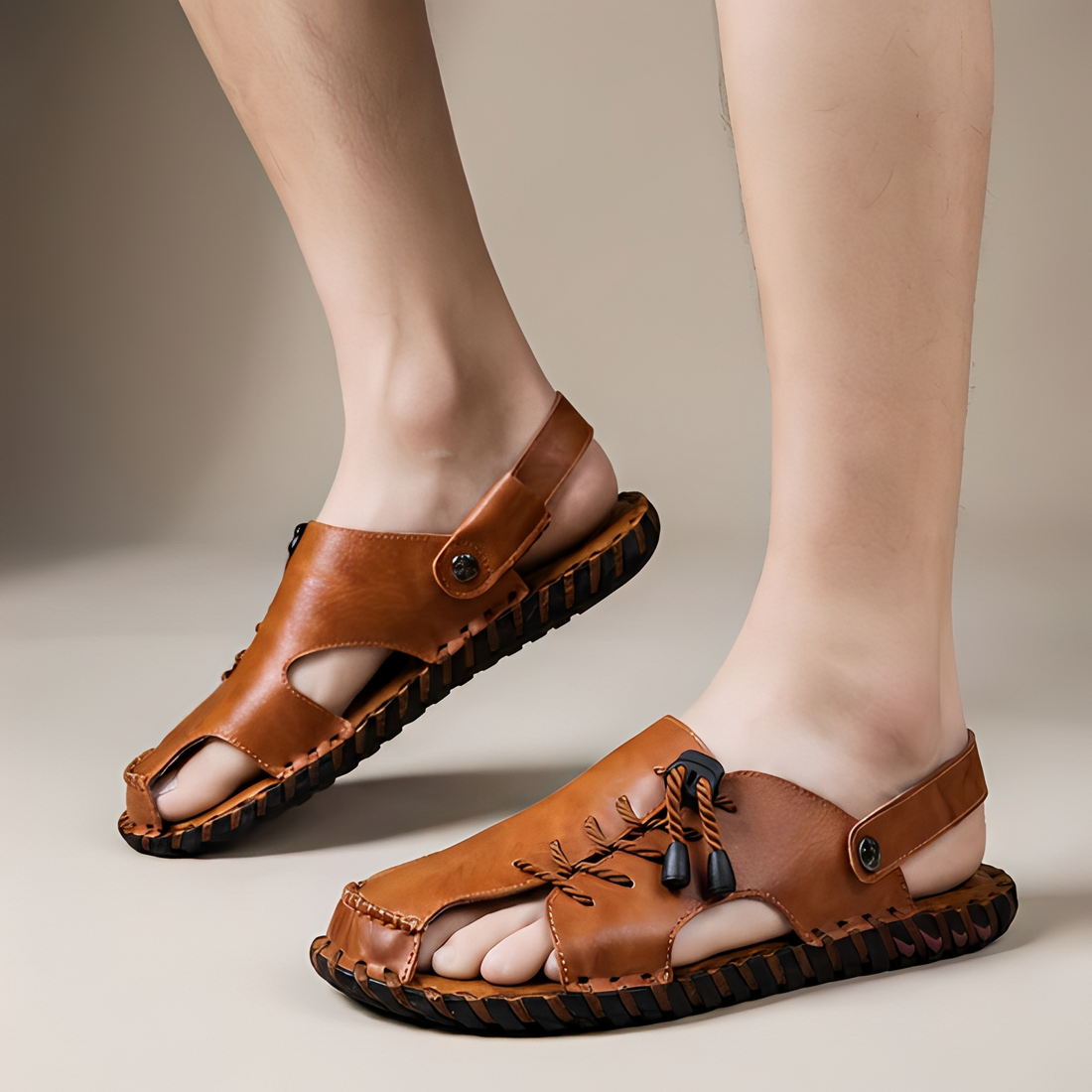 Rowar - Offene Spitze Sommersandalen für Herren