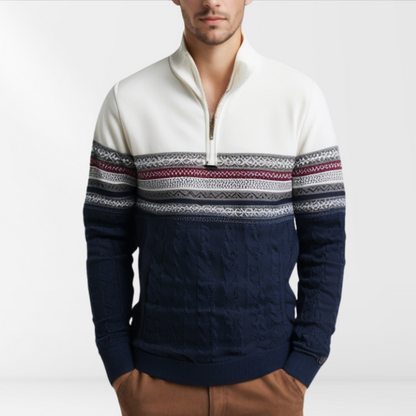 Rudy – High-Quality Retro Sweater for Men