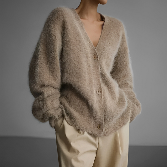 Adriene - Winter-Cardigan locker und bequemer für Frauen