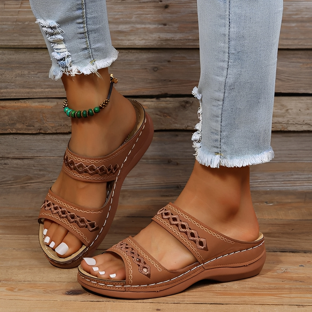 Alyssonia - Elegante Damen-Sommer-Sandalen