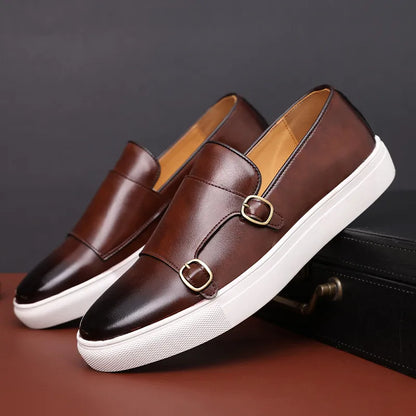 Jerald - Herren-Loafers im entspannten Lederlook
