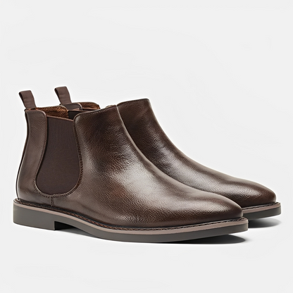 Sibylle - Simple Leather Boots for Men