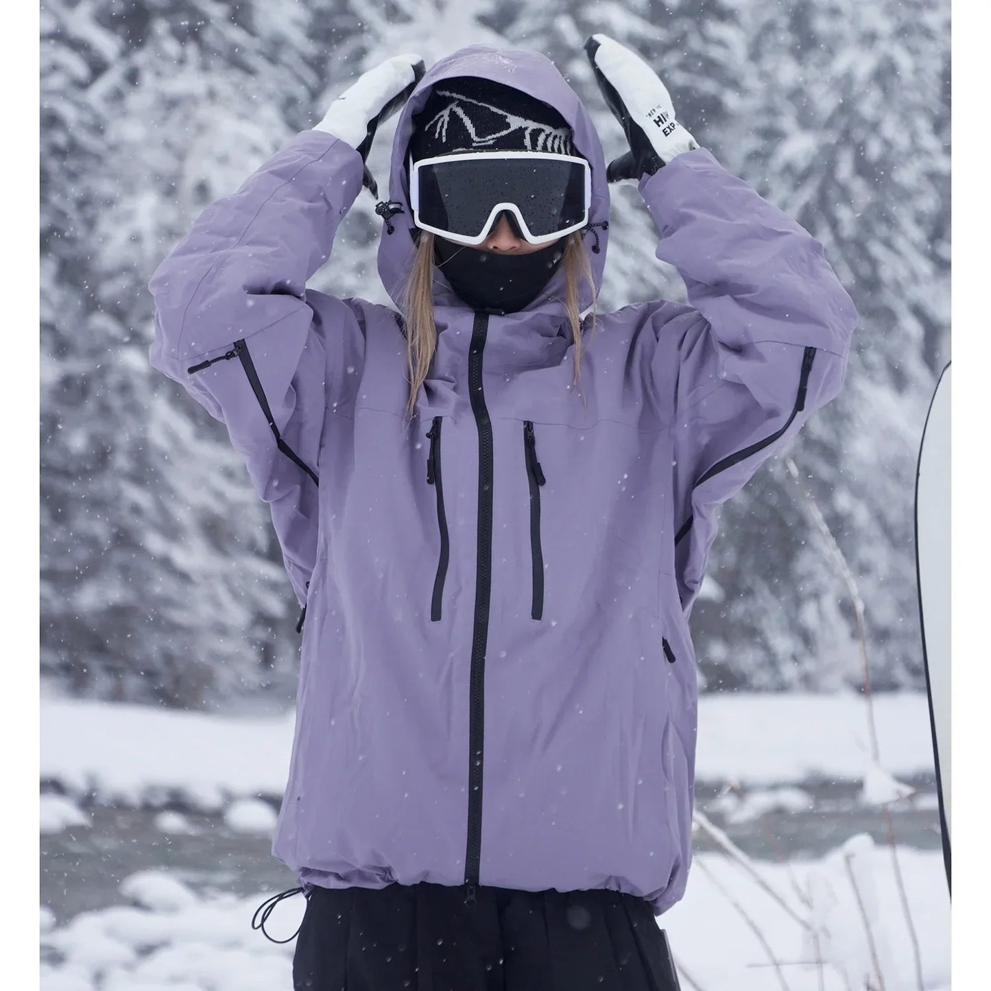 Noel – Unisex Skijacke mit Kapuze