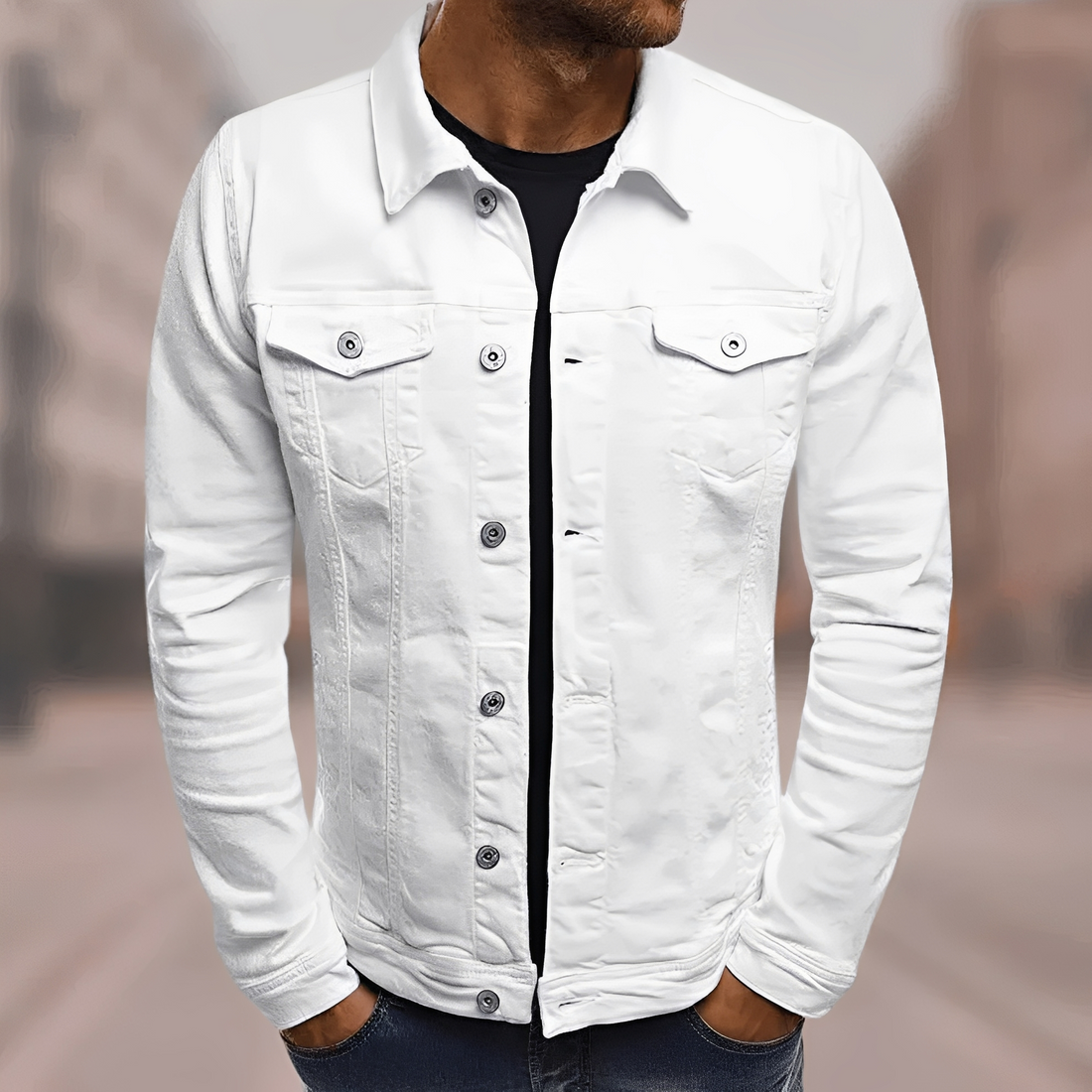 Krix - Bequeme Denimjacke für Herren