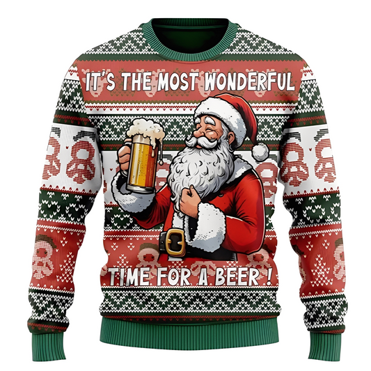 Foster - Unisex-Weihnachtspullover