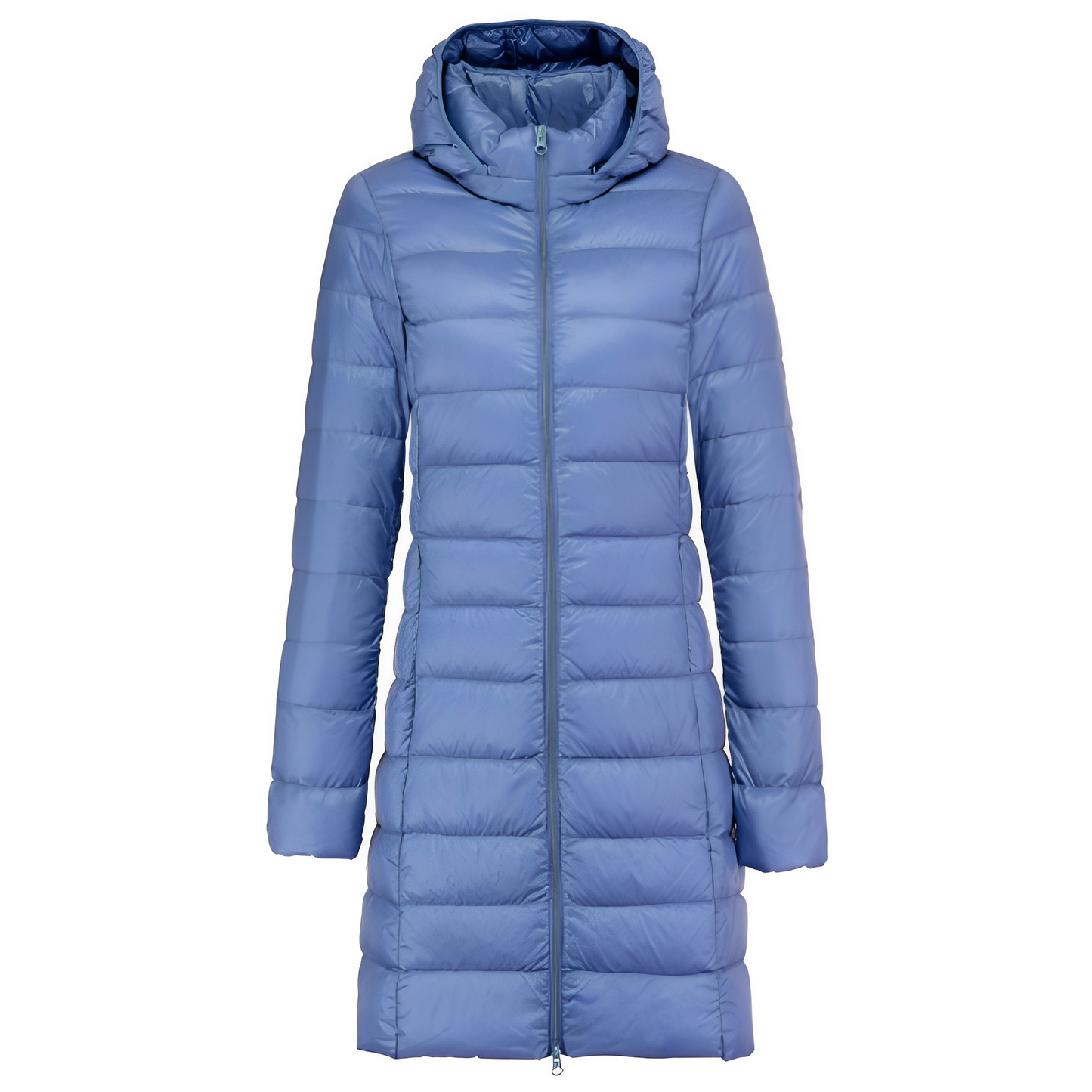 Charlotte -  Stilvolle lange Daunenjacke mit Kapuze für Damen