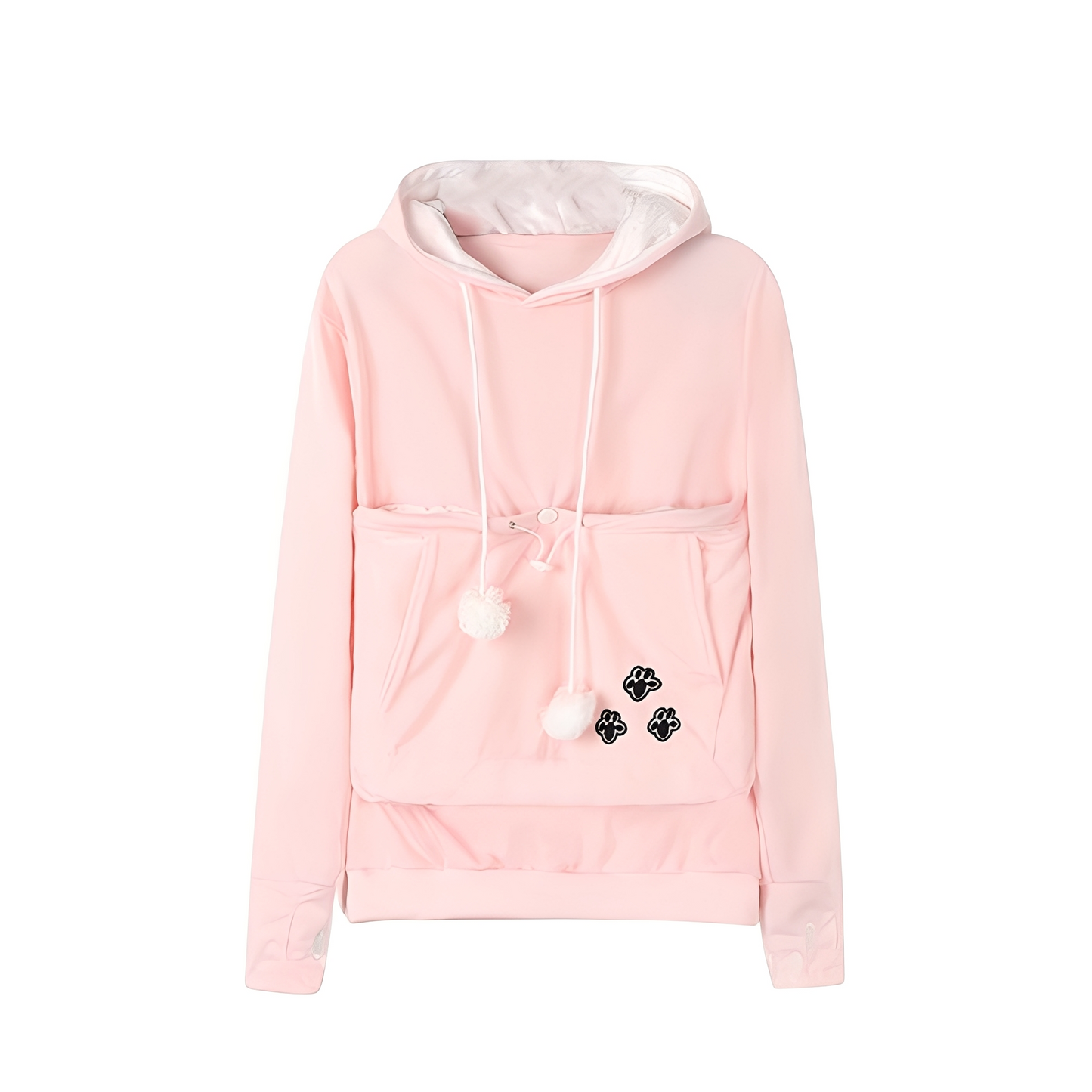 Samantha - Elegant women's hoodie with pocket