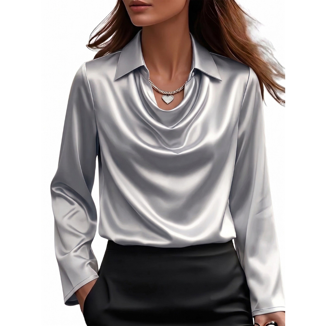 Dionne - Elegante Langarmbluse für Damen