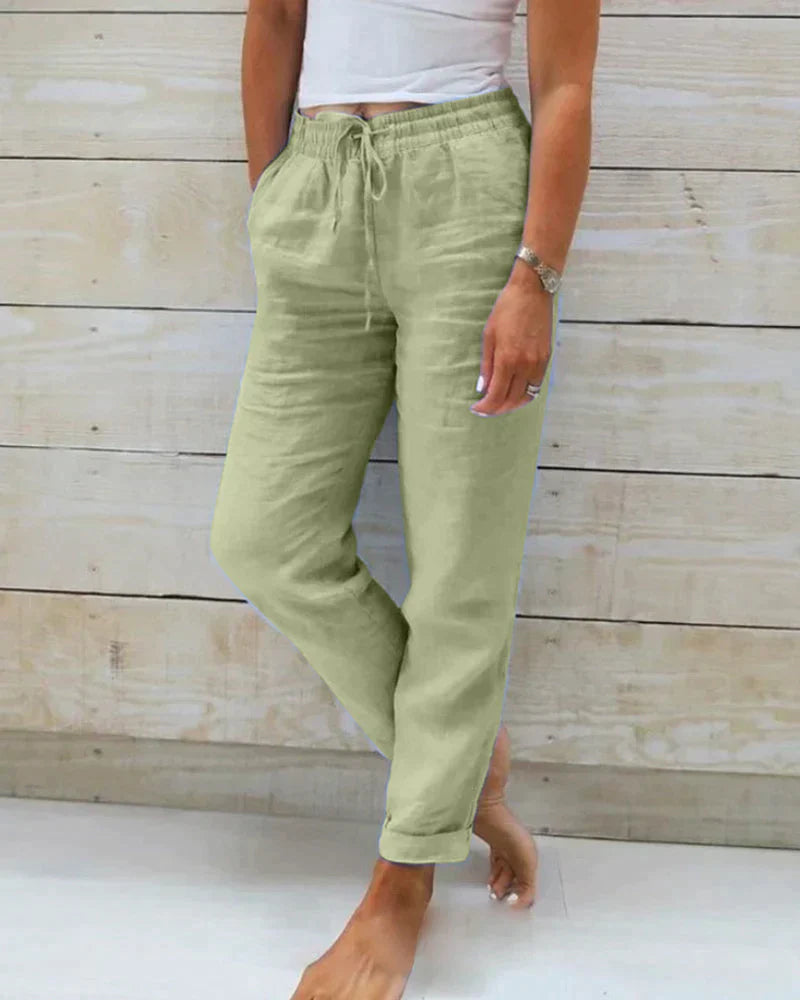 Stacy - A Linen Trouser for Women
