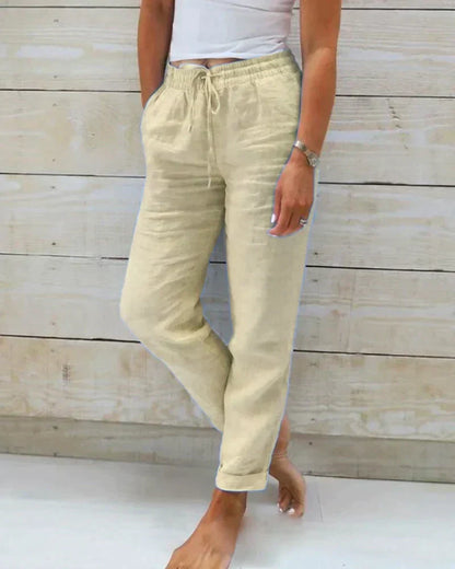Stacy - A Linen Trouser for Women