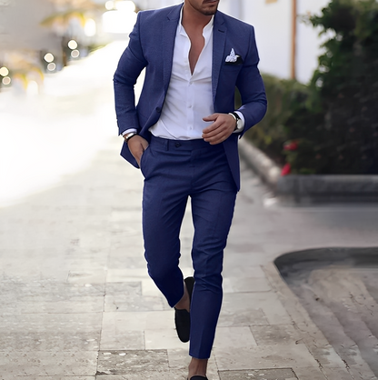 Suit – Two-Piece Men's Suit with Blazer