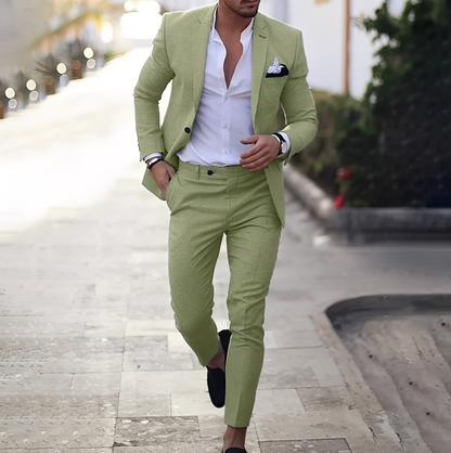 Suit – Two-Piece Men's Suit with Blazer