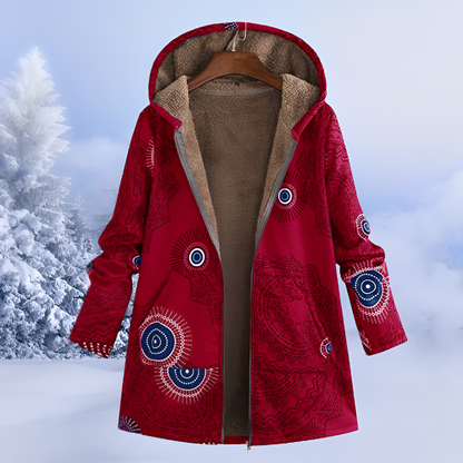 FluffCoat – Bunte Winterjacke