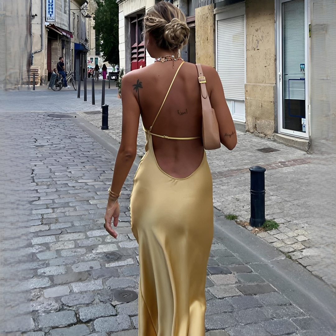 Arcelie - Stilvolles und elegantes langes Kleid