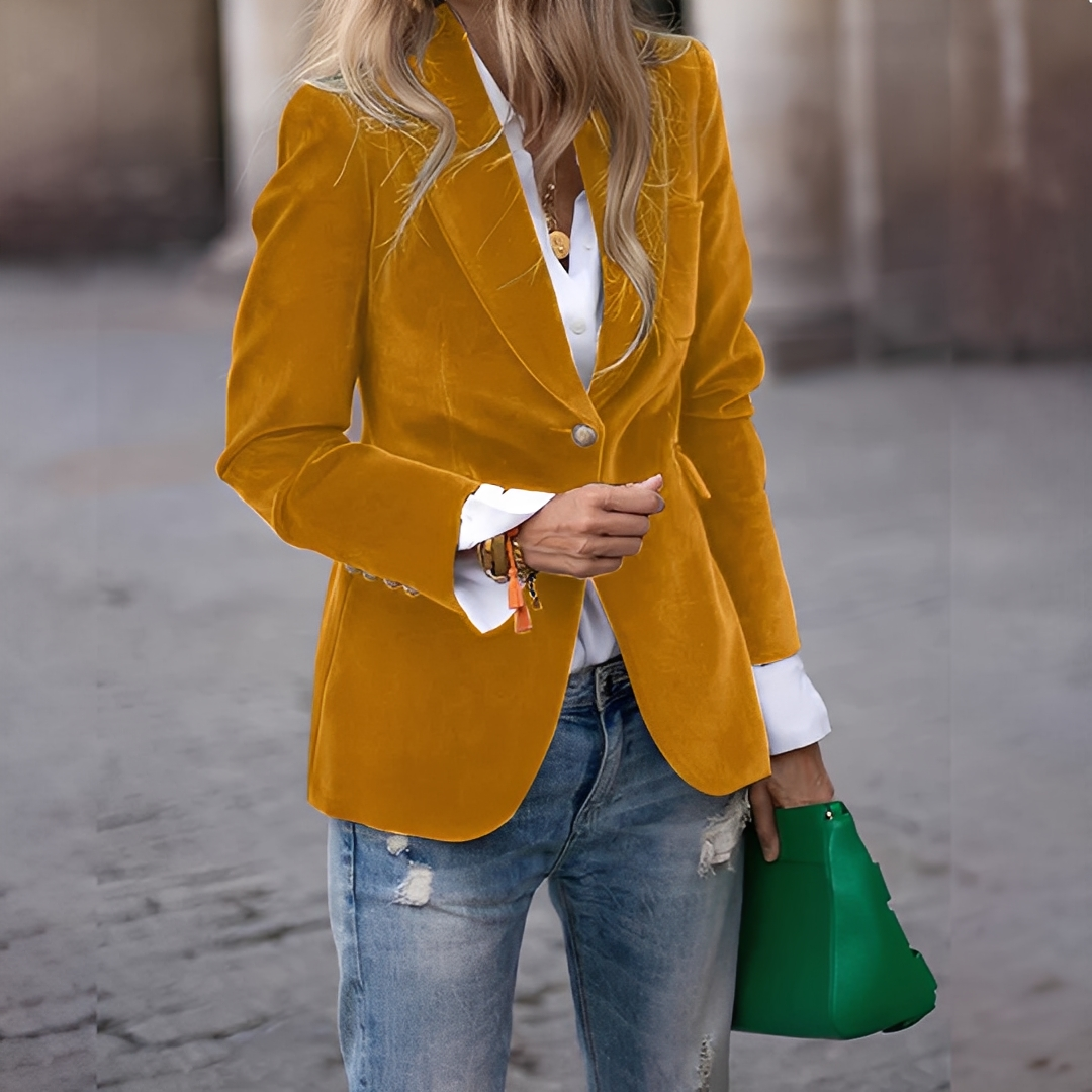 Lyliane - Klassische, legere Damenknopfjacke
