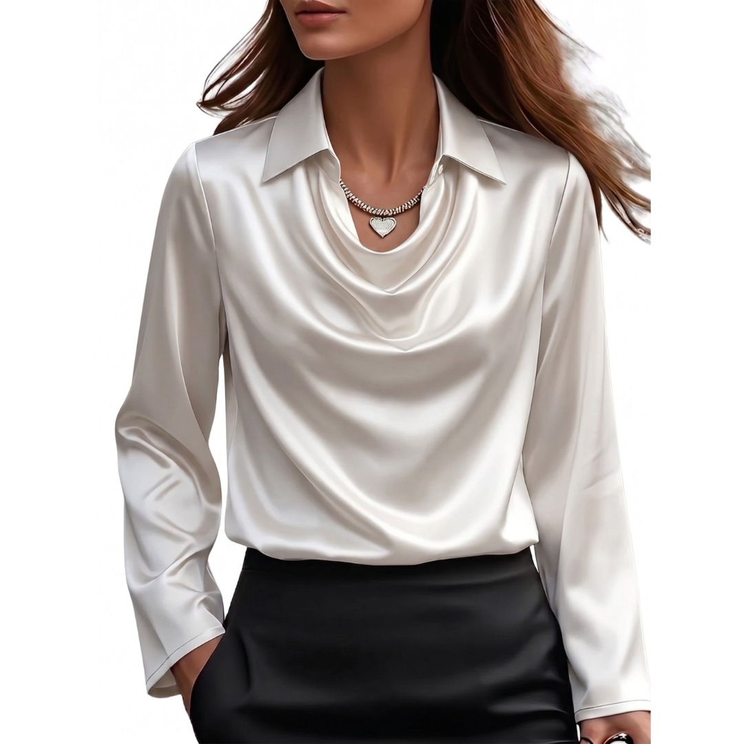 Dionne - Elegante Langarmbluse für Damen