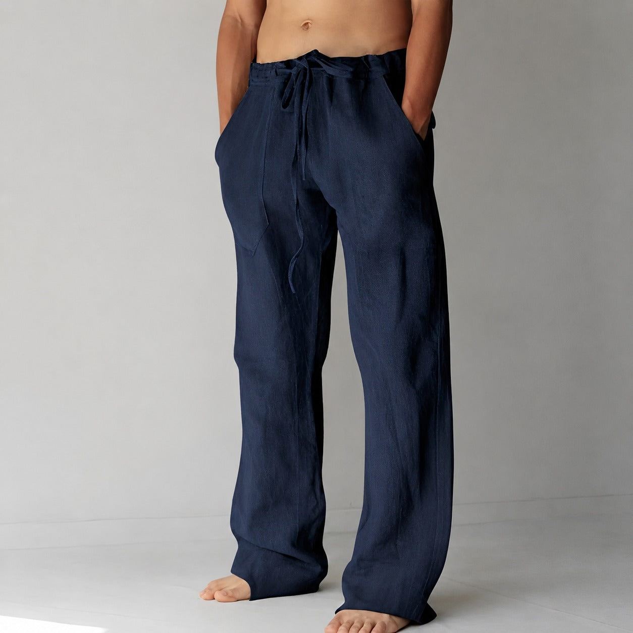 Bruce - Lässige Herrenhose im Relaxed-Stil