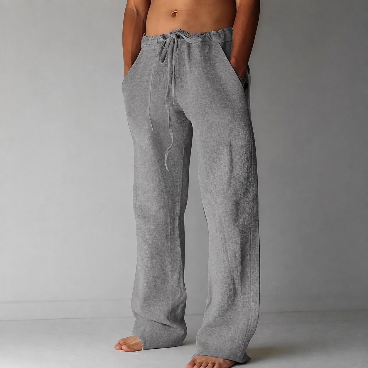 Bruce - Lässige Herrenhose im Relaxed-Stil