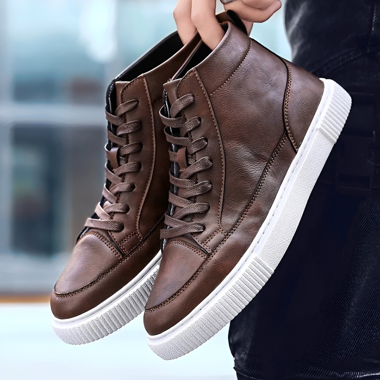Albert - Stilvolle High-Top-Sneaker für Herren