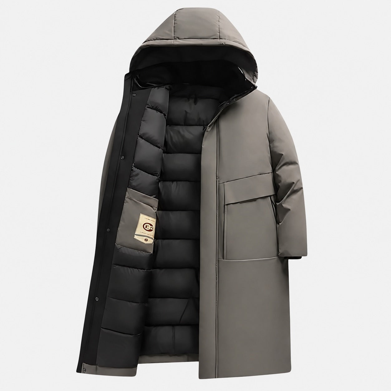 Viktor - Langer, warmer Wintermantel