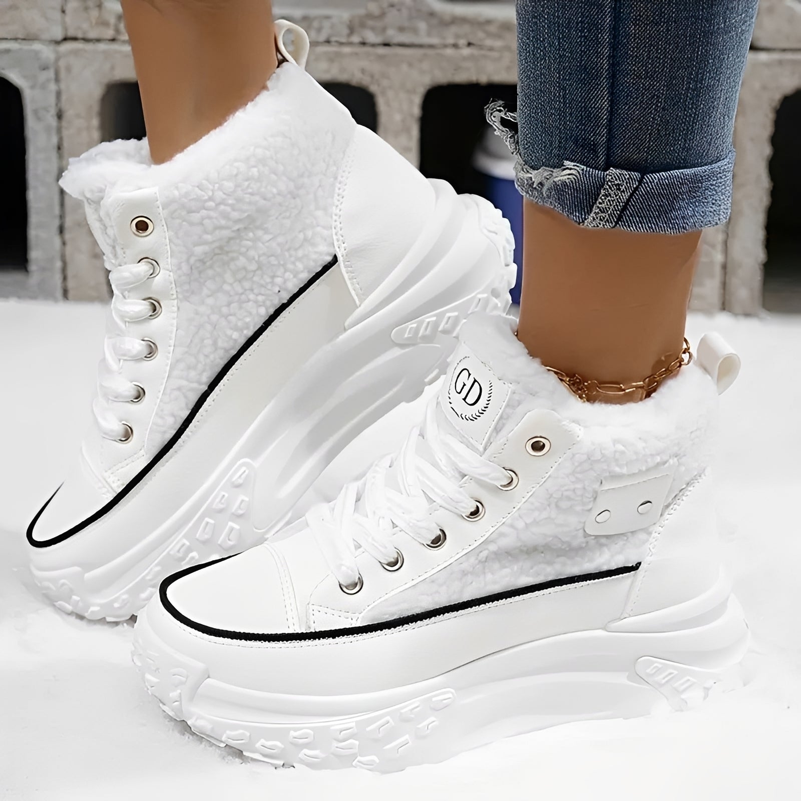 Irene - Bequeme gefütterte Winterstiefel