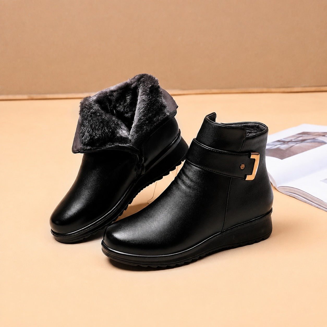 Avril - Modische orthopädische Stiefel