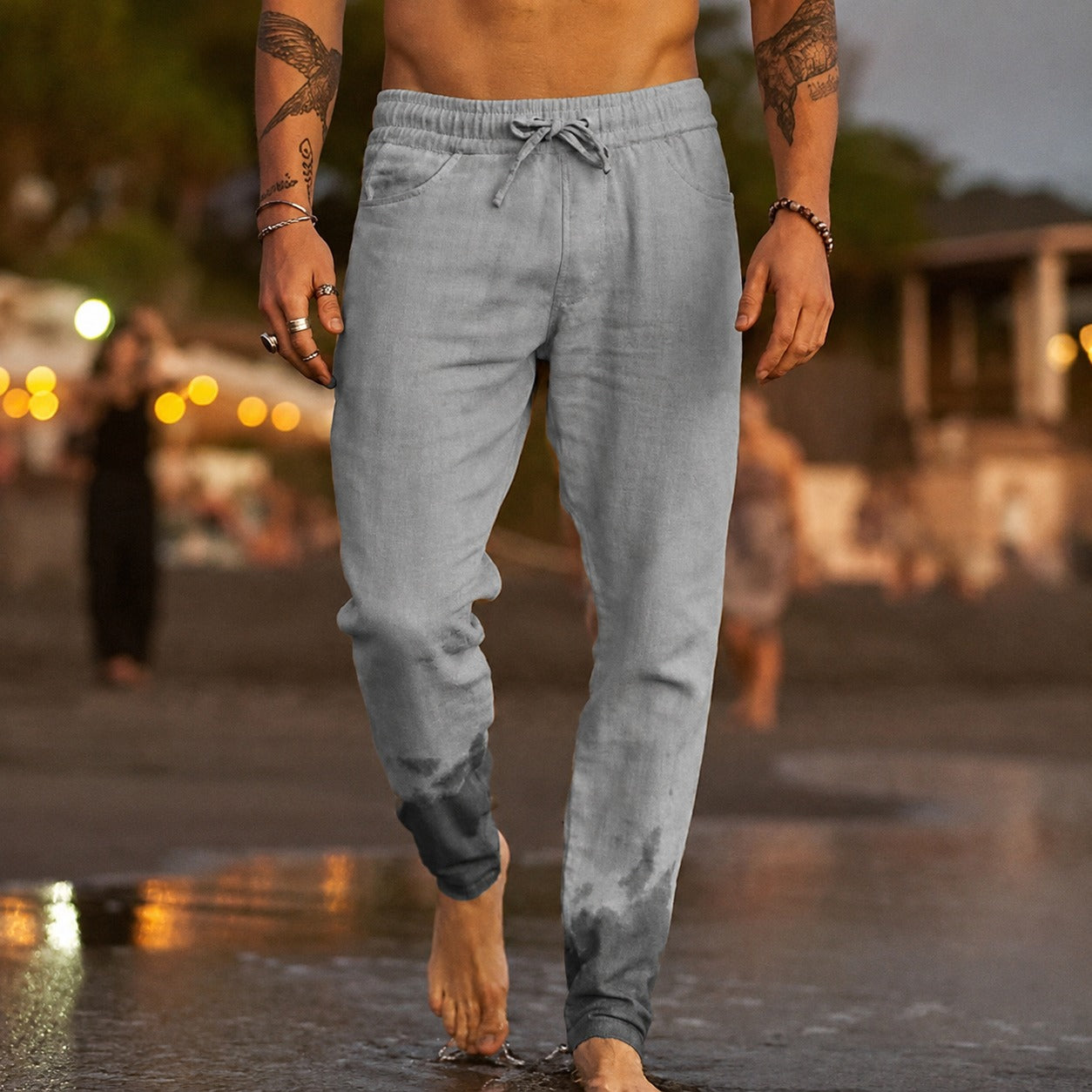 Bequeme und lockere Herrenhose mit idealer Passform