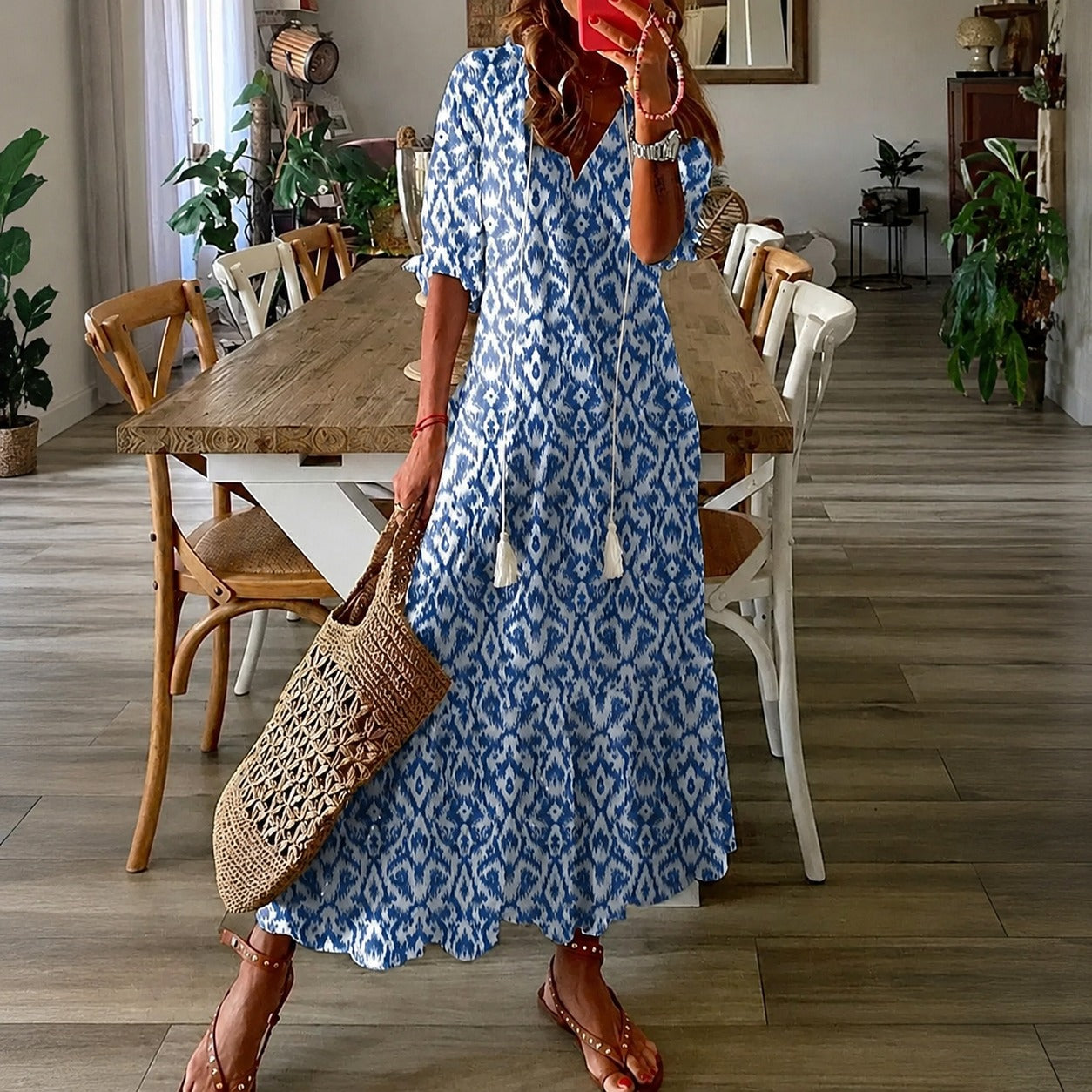 Claidel - Faszinierendes Kleid im Bohème-Stil