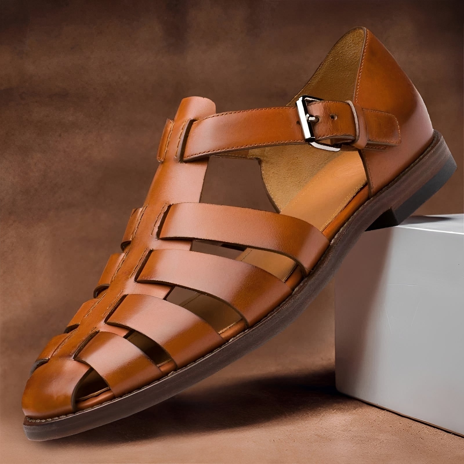 Sofronio - Klassische und komfortable Sandalen für Herren