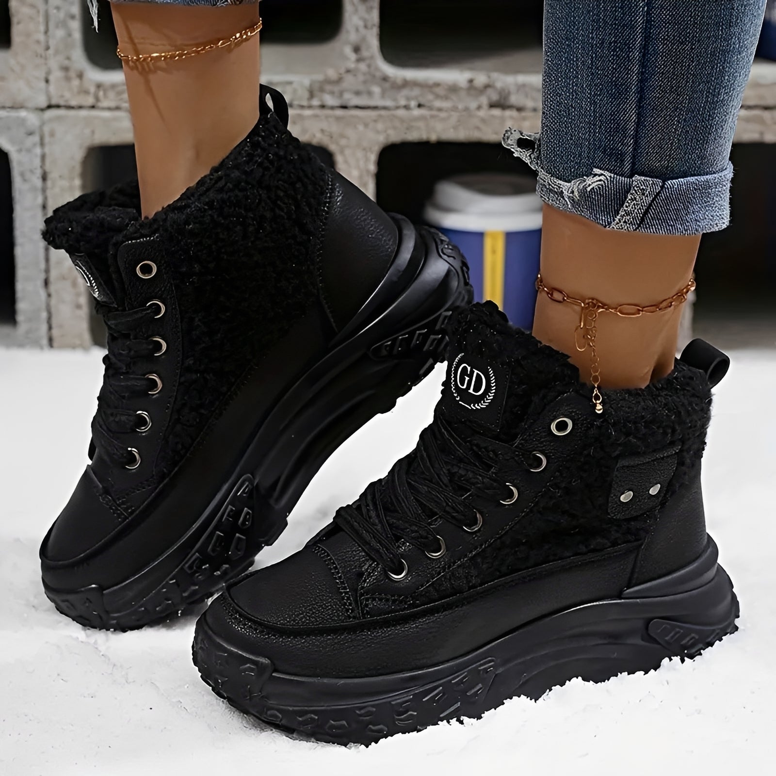 Irene - Bequeme gefütterte Winterstiefel