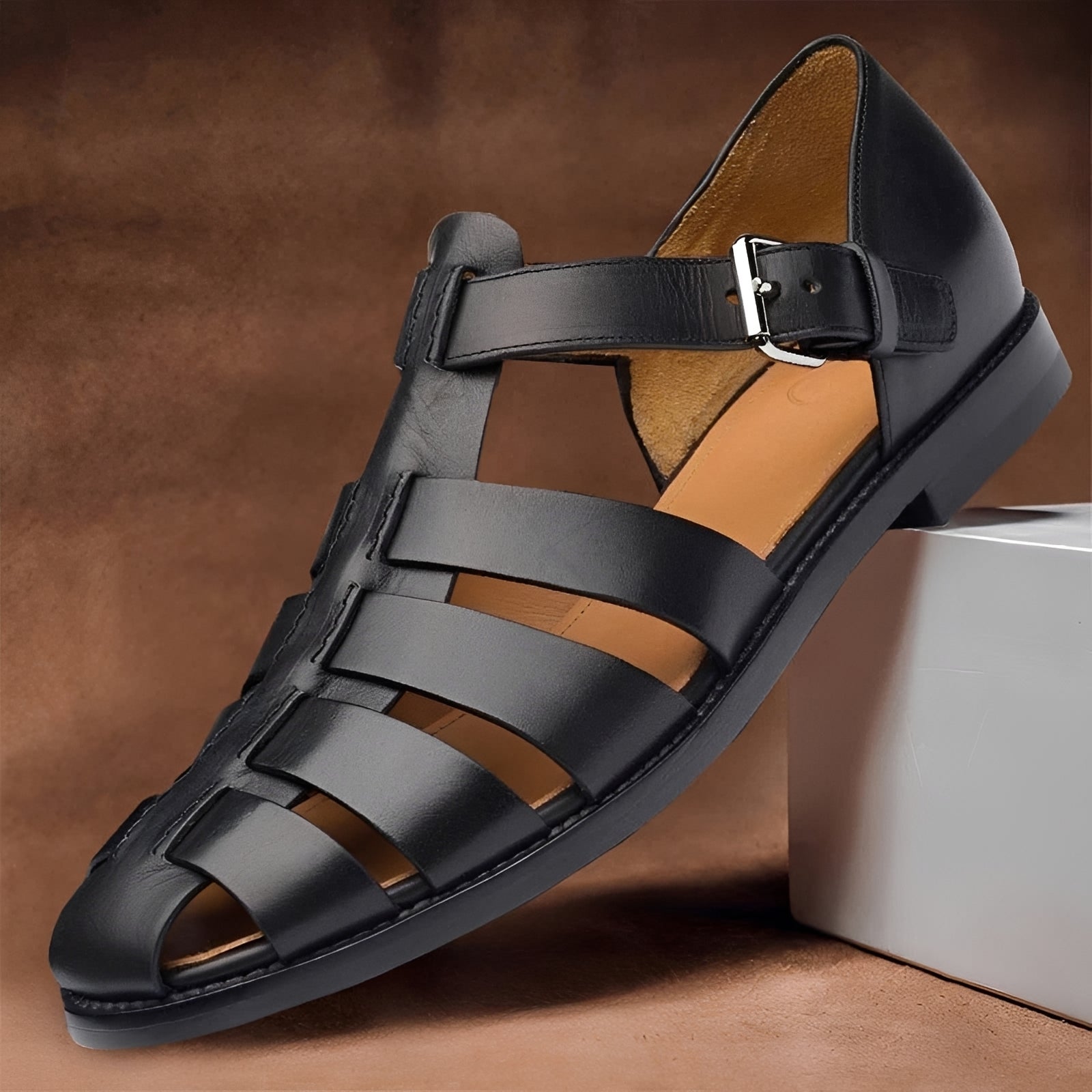 Sofronio - Klassische und komfortable Sandalen für Herren