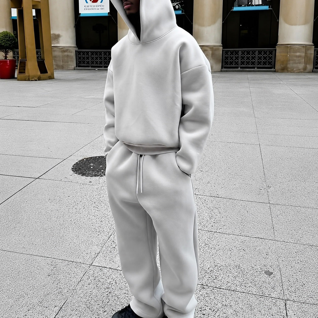Marco - Warmes Oversize-Hoodie-Set für Herren