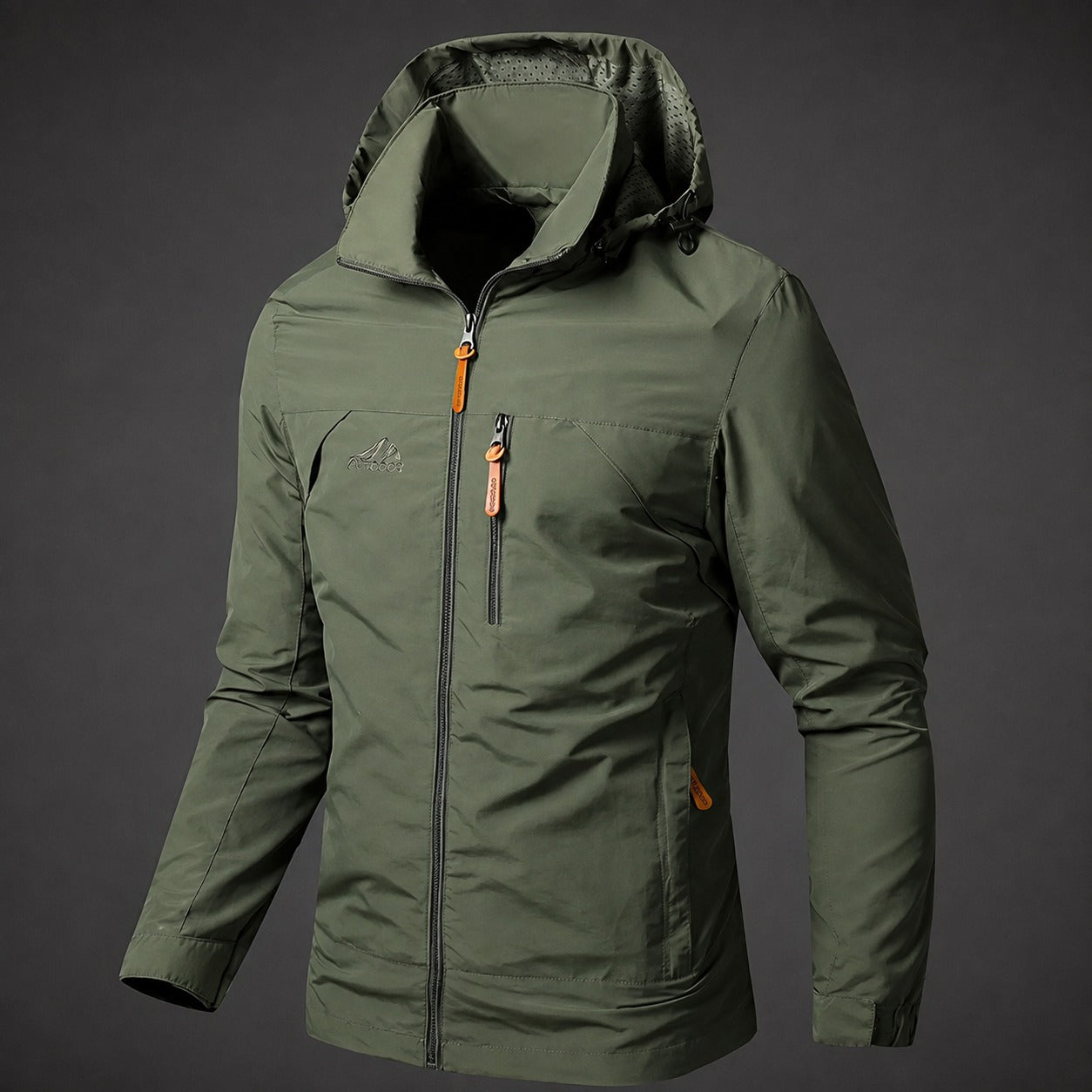 Estefan - Stilvolle Herrenjacke mit Kapuze