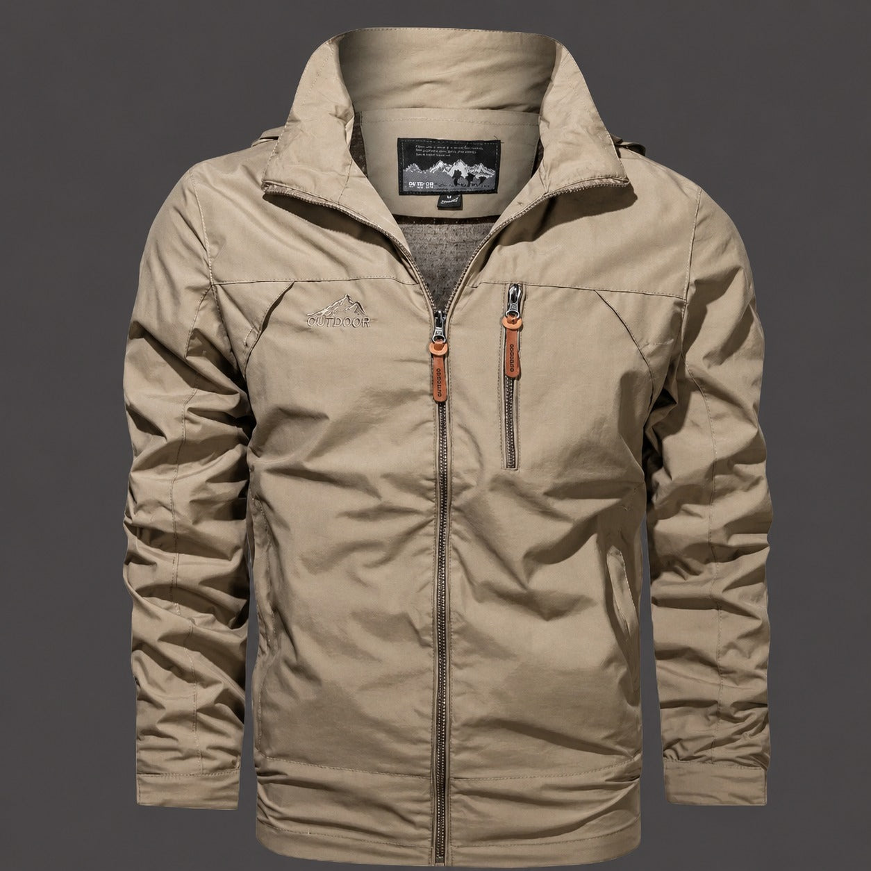 Estefan - Stilvolle Herrenjacke mit Kapuze