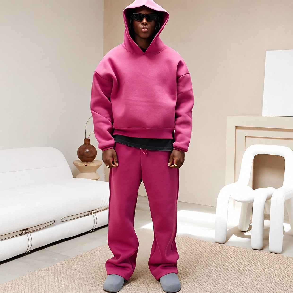 Marco - Warmes Oversize-Hoodie-Set für Herren