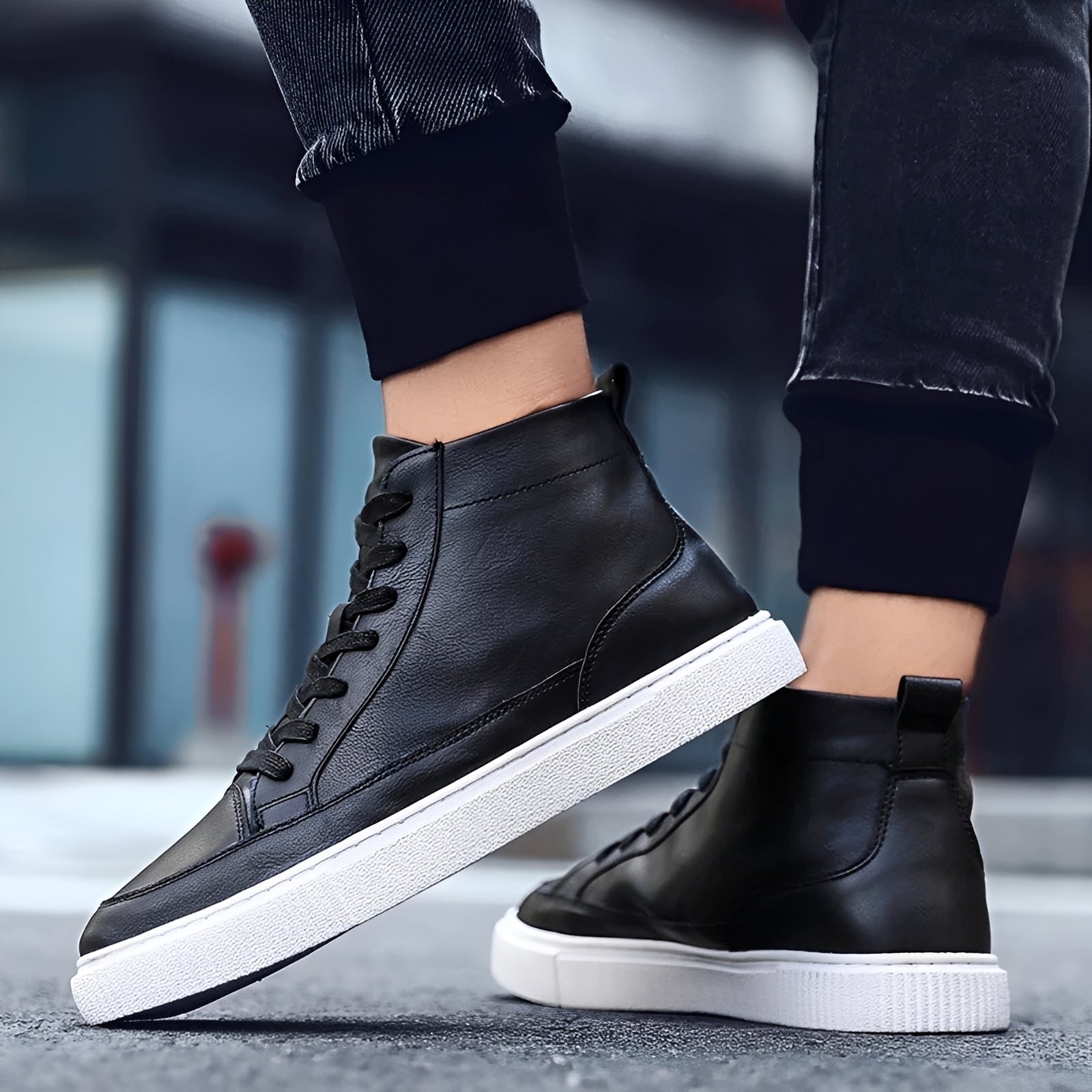 Albert - Stilvolle High-Top-Sneaker für Herren