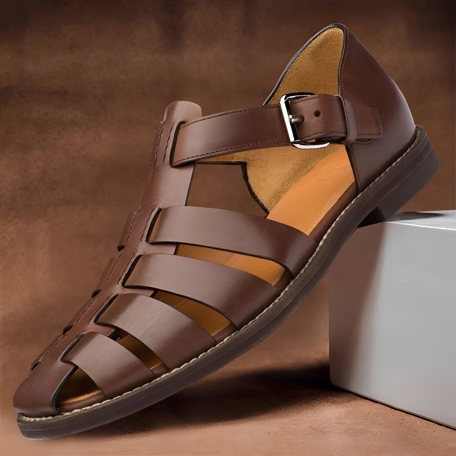 Sofronio - Klassische und komfortable Sandalen für Herren