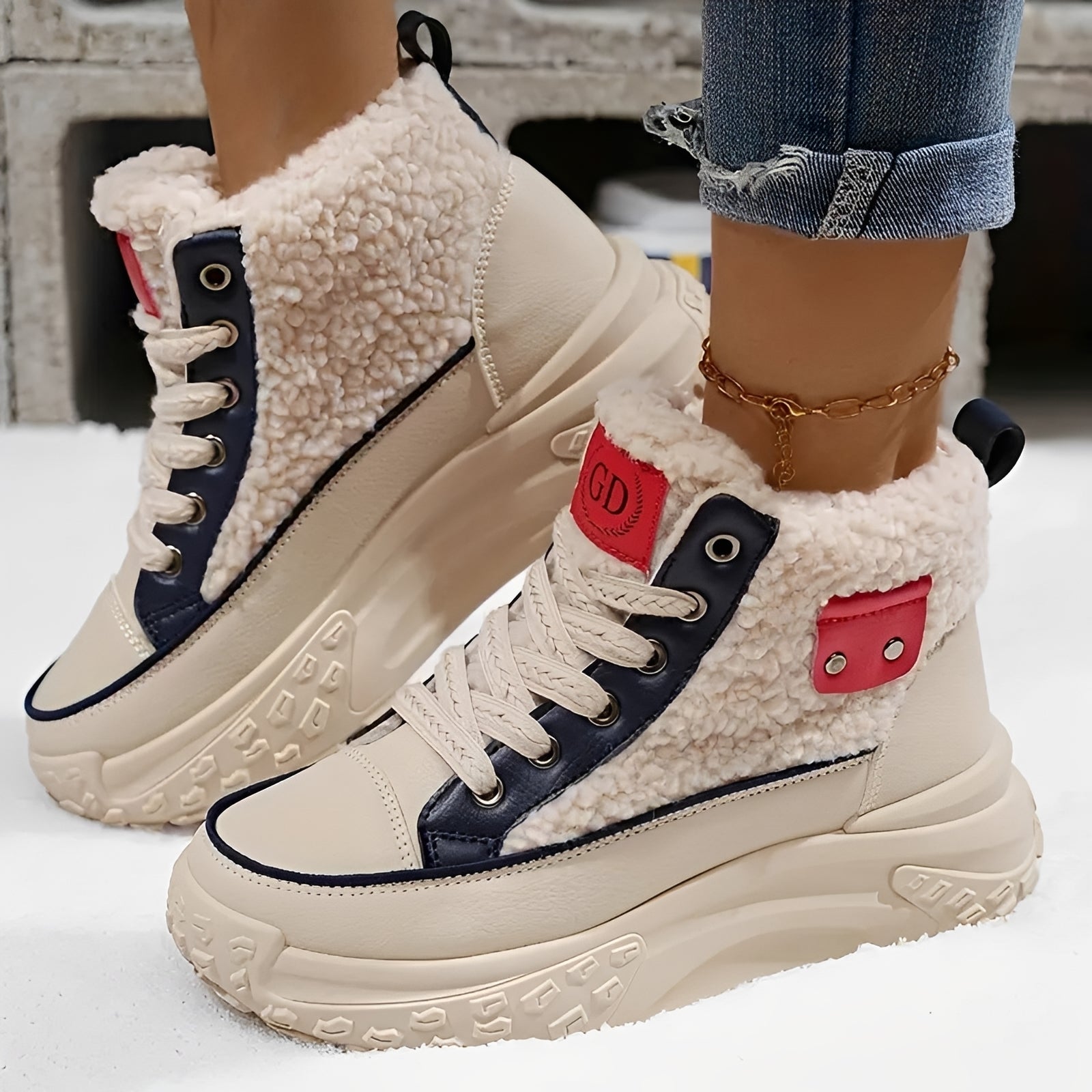 Irene - Bequeme gefütterte Winterstiefel