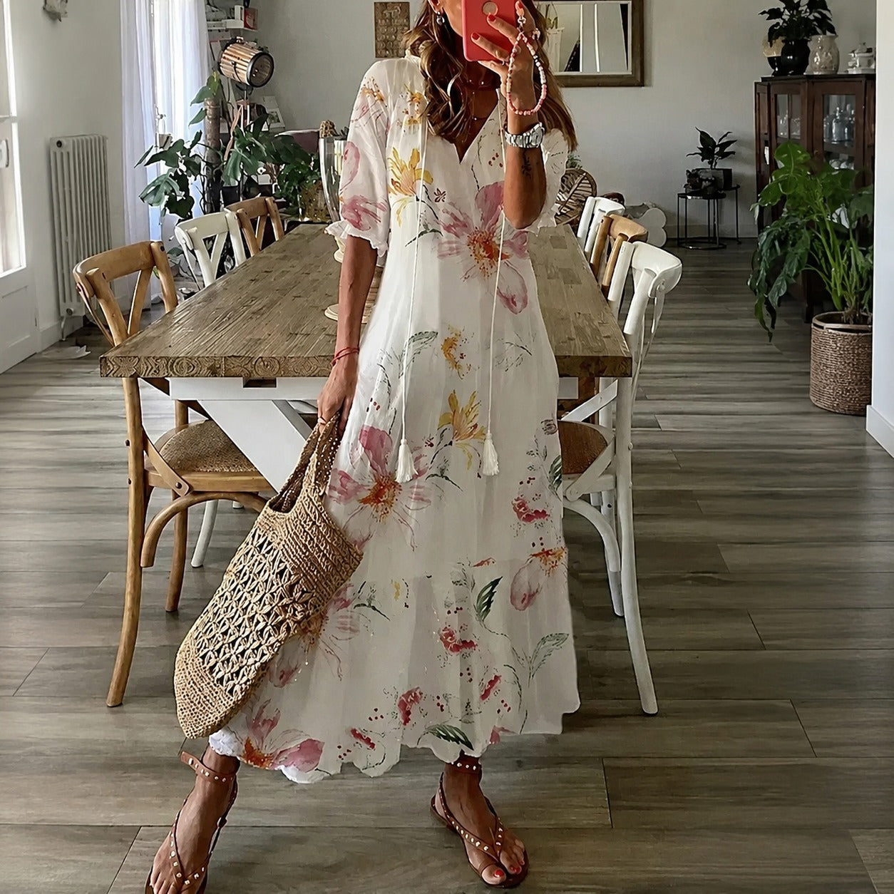Claidel - Faszinierendes Kleid im Bohème-Stil