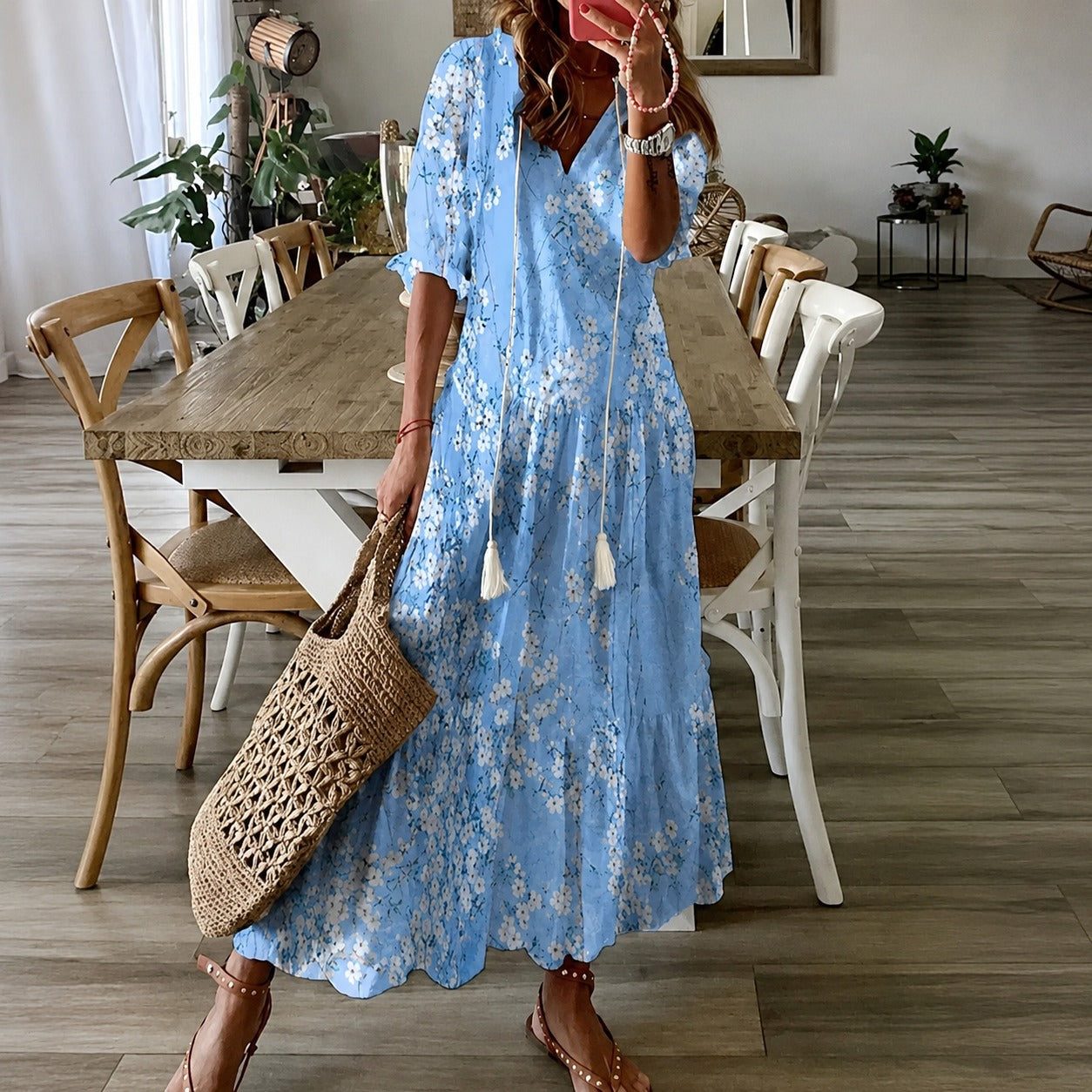 Claidel - Faszinierendes Kleid im Bohème-Stil