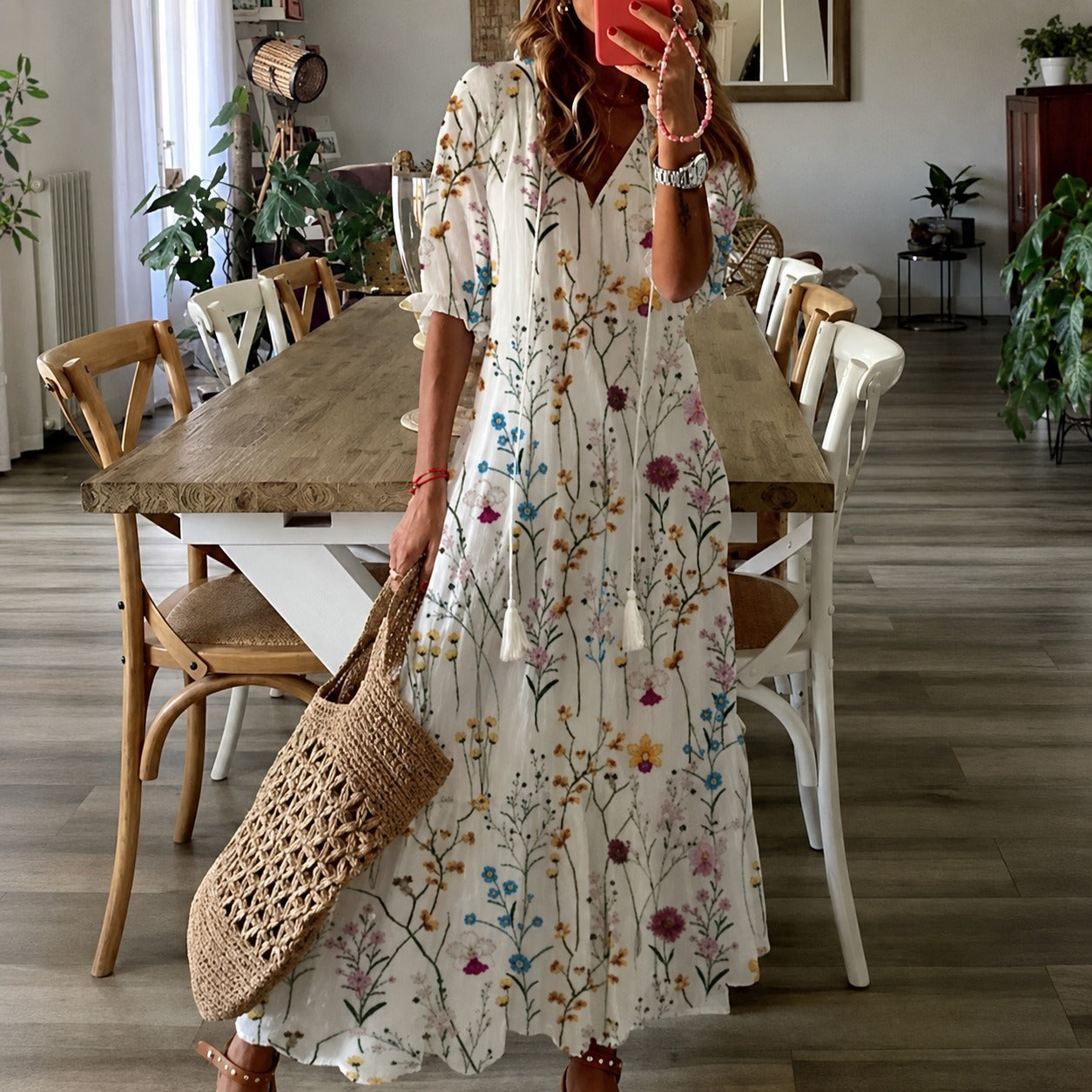 Claidel - Faszinierendes Kleid im Bohème-Stil